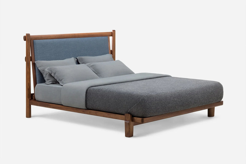 Twenty-Five Upholstered Bed by De La Espada