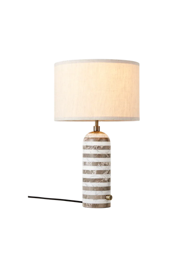 Gravity Table Lamp, Upcycled-marble Edition by Gubi