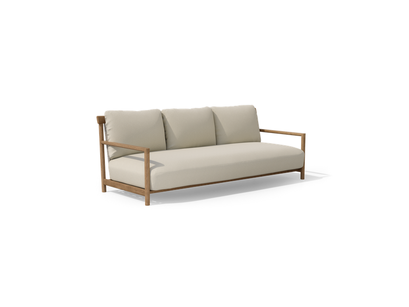 Amanu Outdoor 3-Seat Sofa by Tribu