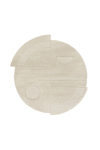 Abstract Round Rug by Limited Edition