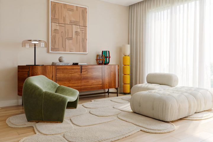 Abstract Maya Organic Rug by Limited Edition