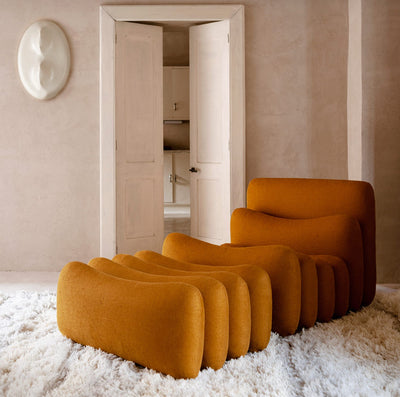 Additional System Pouf by Tacchini