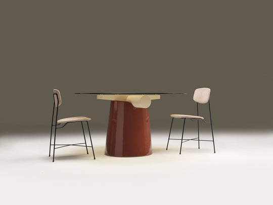 Betty Round Dining Table by Haymann Editions