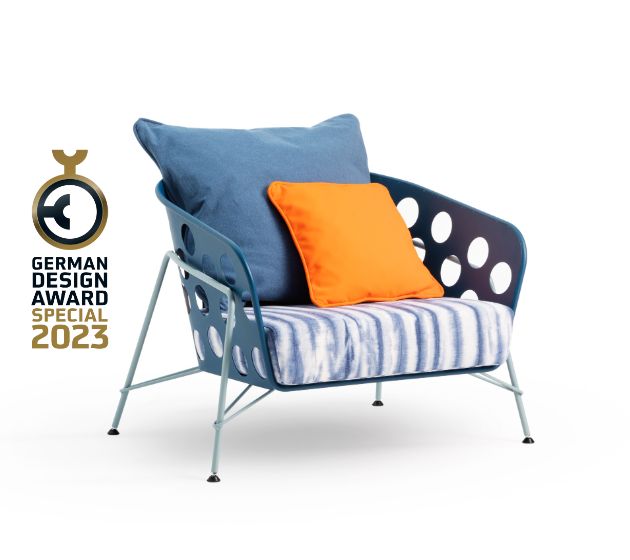 Bolle Outdoor AP M TS Armchair by MIDJ