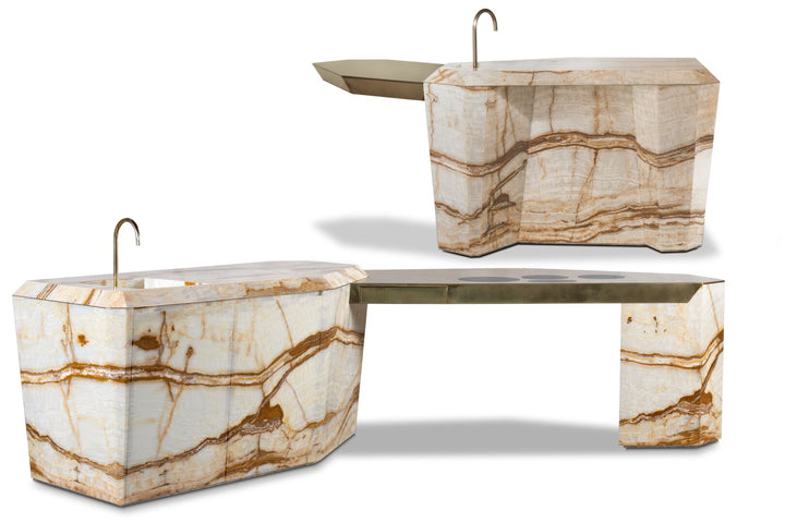 Leylah Bar Cabinet by Baxter