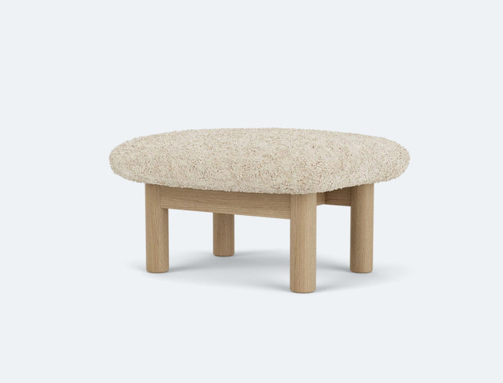 Brasilia Ottoman, Sheepskin by Audo Copenhagen