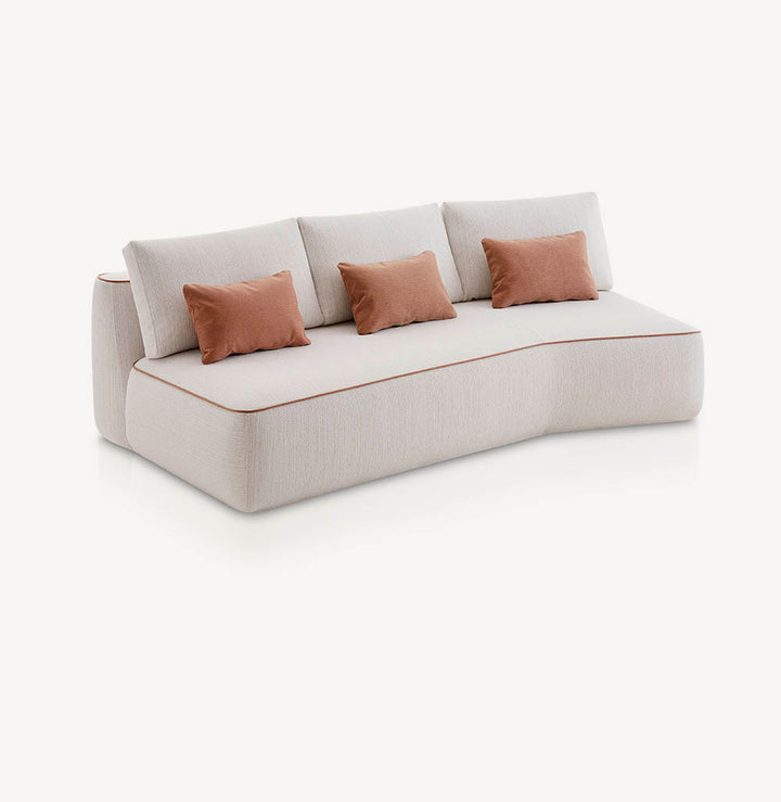 Plump 22.5º Outdoor Right Side Module Sofa by Expormim