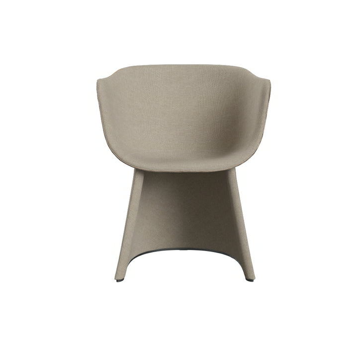 Monolit CM221 Dining Chair with Leather Piping by Fritz Hansen