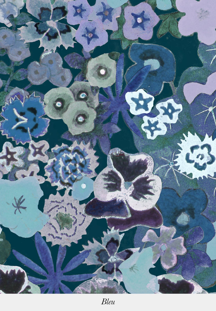 Champs Fleuris Wallpaper by Isidore Leroy