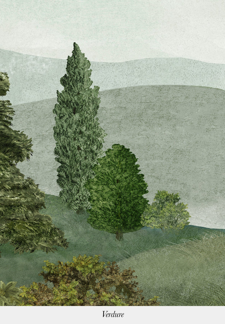 Grand Vallon Bespoke Wallpaper by Isidore Leroy