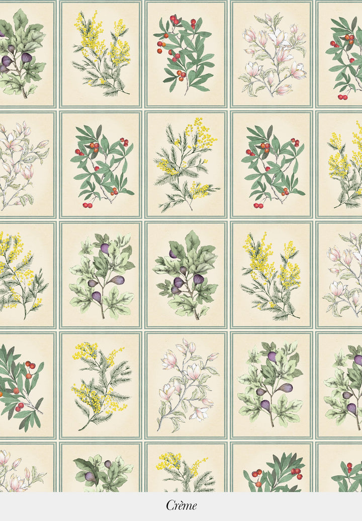 Herbier Wallpaper by Isidore Leroy
