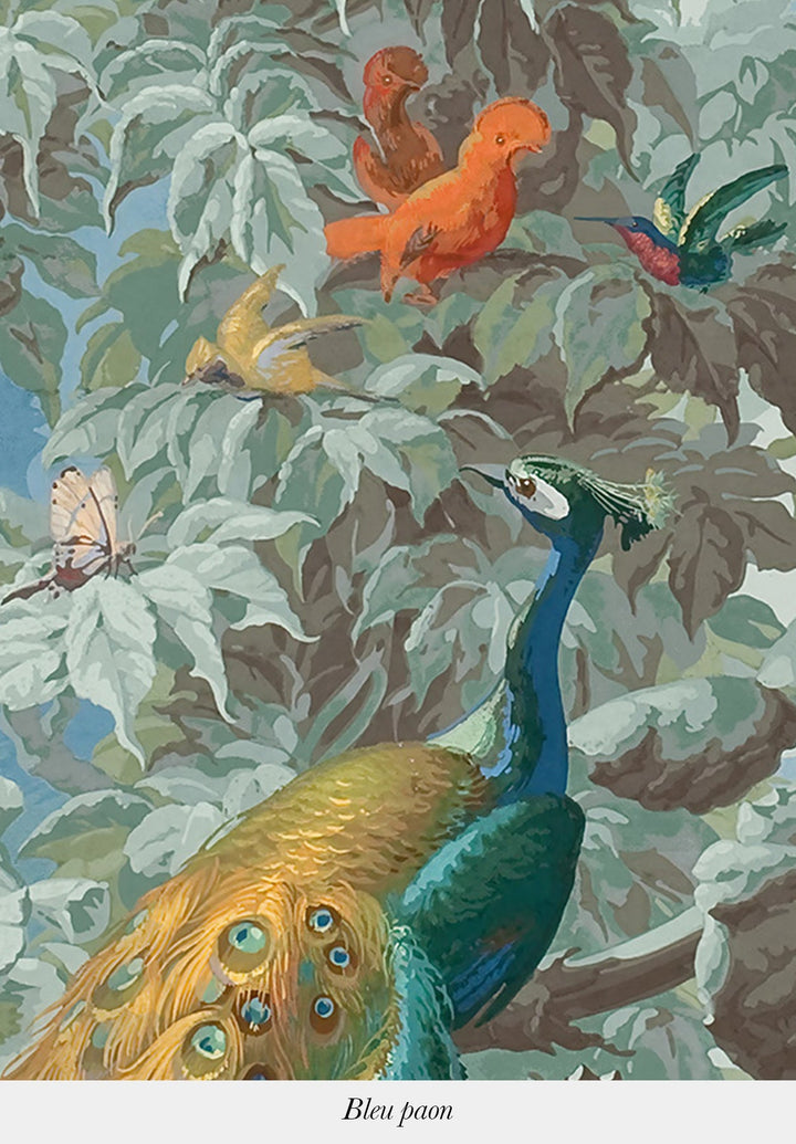 Le Brésil Bespoke Wallpaper by Isidore Leroy