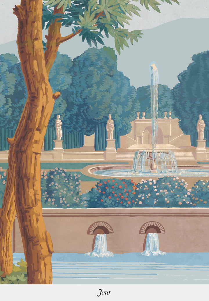 Monuments de Paris Bespoke Wallpaper by Isidore Leroy