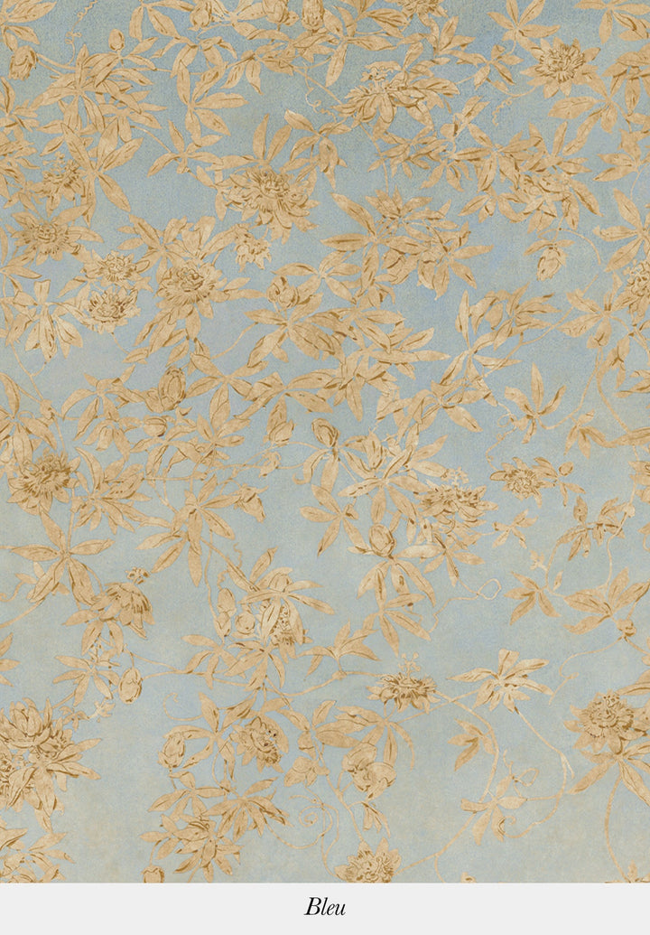 Passiflores Bespoke Wallpaper by Isidore Leroy