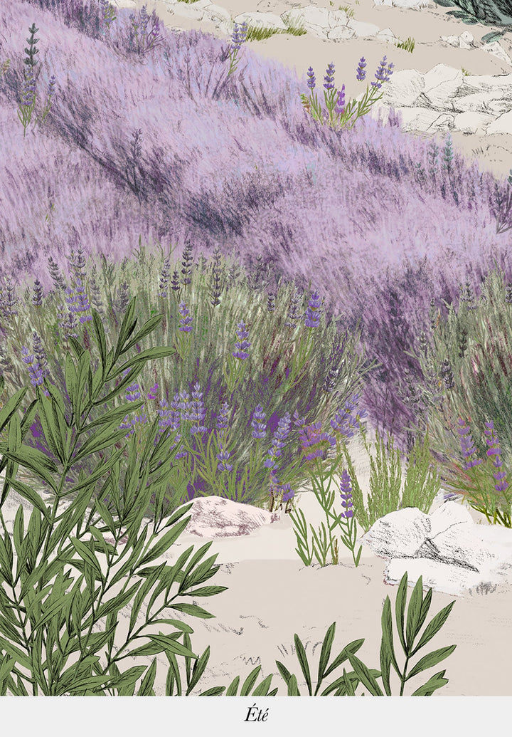 Provence Couleur Wallpaper by Isidore Leroy