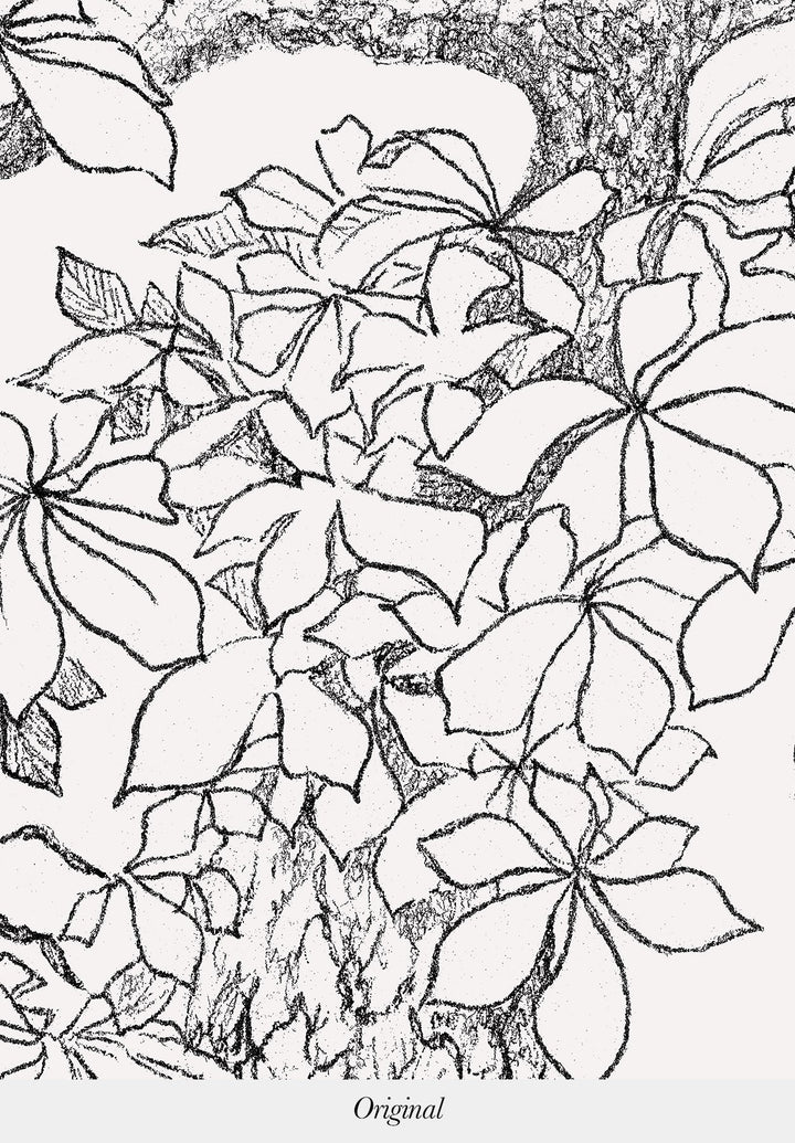 Sous les Marronniers Bespoke Wallpaper by Isidore Leroy