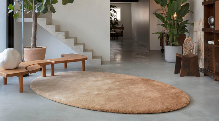 Callisto Chromatic Round Rug by Limited Edition