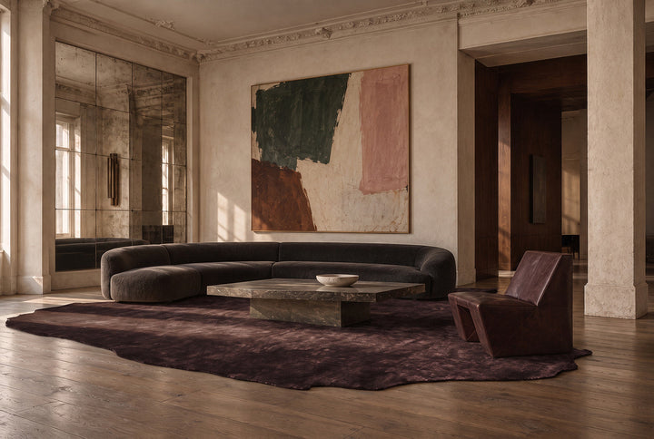 Allende Mexico 1969 Fragment Rug by By Henzel