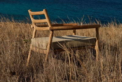 Ukiyo Lounge Chair Teak by Tribu