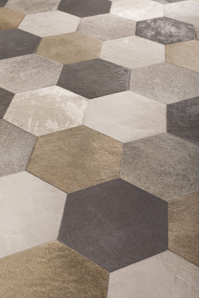 Hexagonal Spec Rug by Yerra