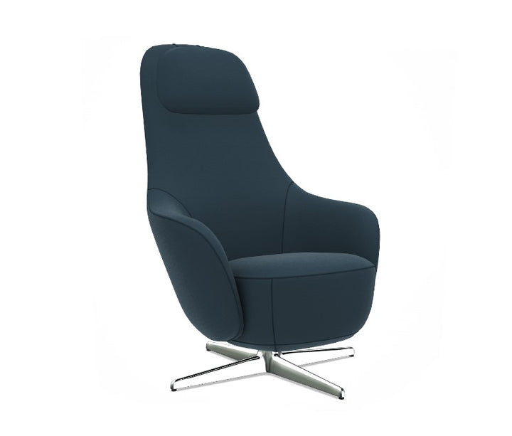 Quick Ship Harbor Laidback Armchair w/ Ottoman by B&B Italia