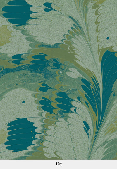 Marbre De Venise Panel Wallpaper by Isidore Leroy