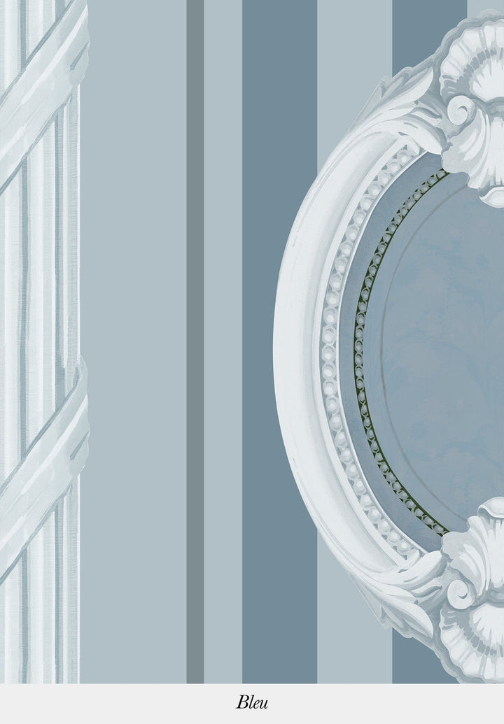 Rayure CAMEO Wallpaper by Isidore Leroy