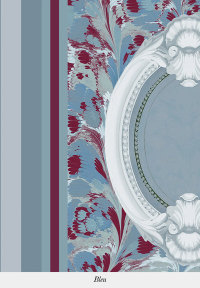 Rayure Coquillage Panle Wallpaper by Isidore Leroy