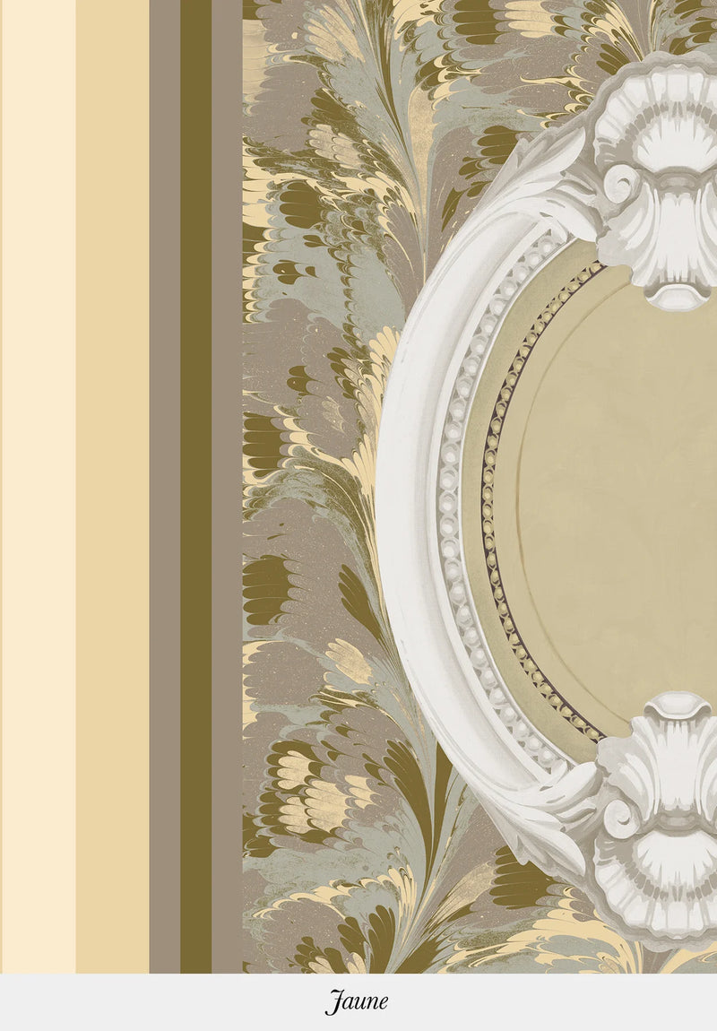 Rayure Coquillage Panle Wallpaper by Isidore Leroy