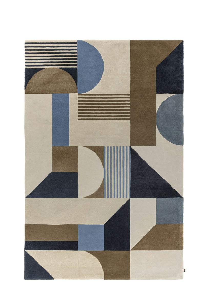 Retro Rectangle Rug by Limited Edition