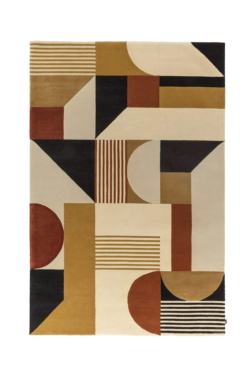 Retro Rectangle Rug by Limited Edition