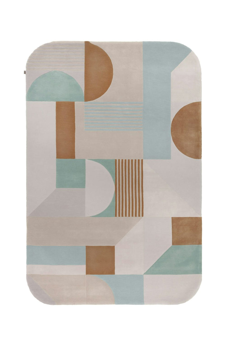 Retro Rectangle Rug by Limited Edition