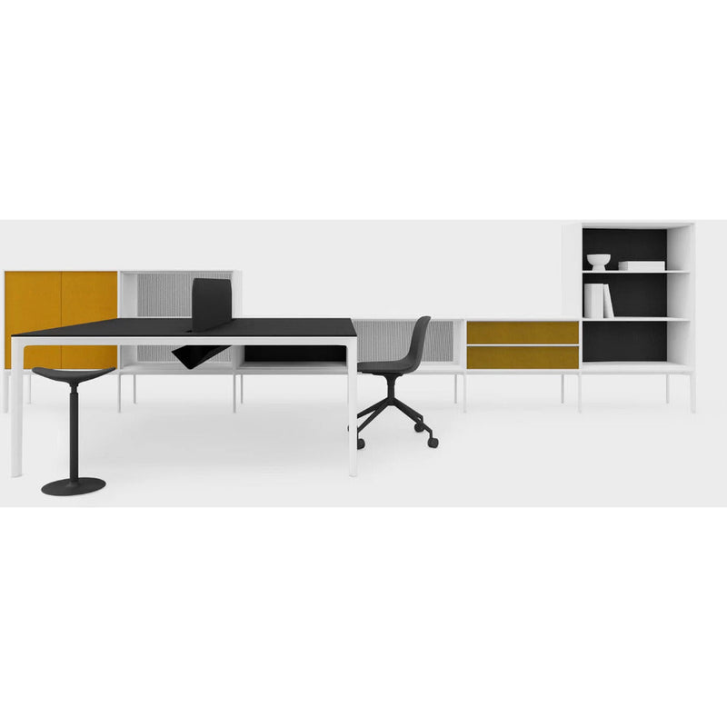 Add Two Workstations Office System by Lapalma