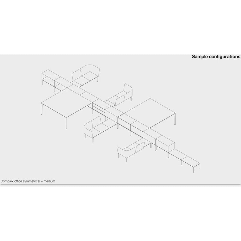 Add Workstation + Lounge Office System by Lapalma - Additional Image - 4