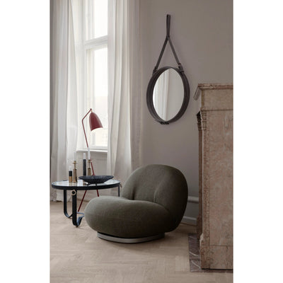 Adnet Wall Mirror Circular by Gubi - Additional Image - 10