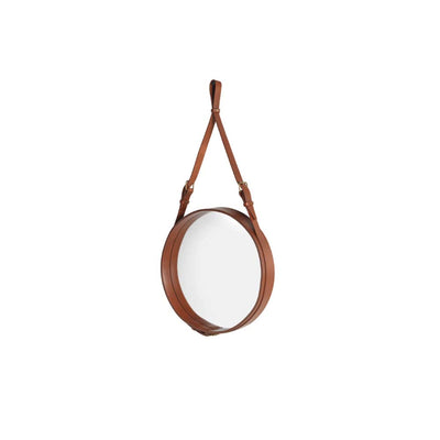 Adnet Wall Mirror Circular by Gubi - Additional Image - 1