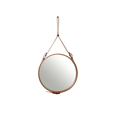 Adnet Wall Mirror Circular by Gubi - Additional Image - 2