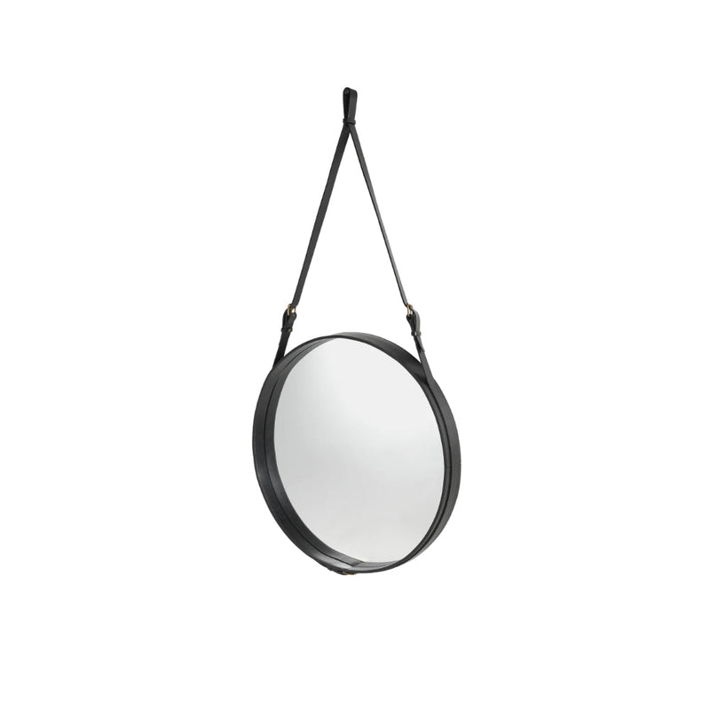 Adnet Wall Mirror Circular by Gubi - Additional Image - 4