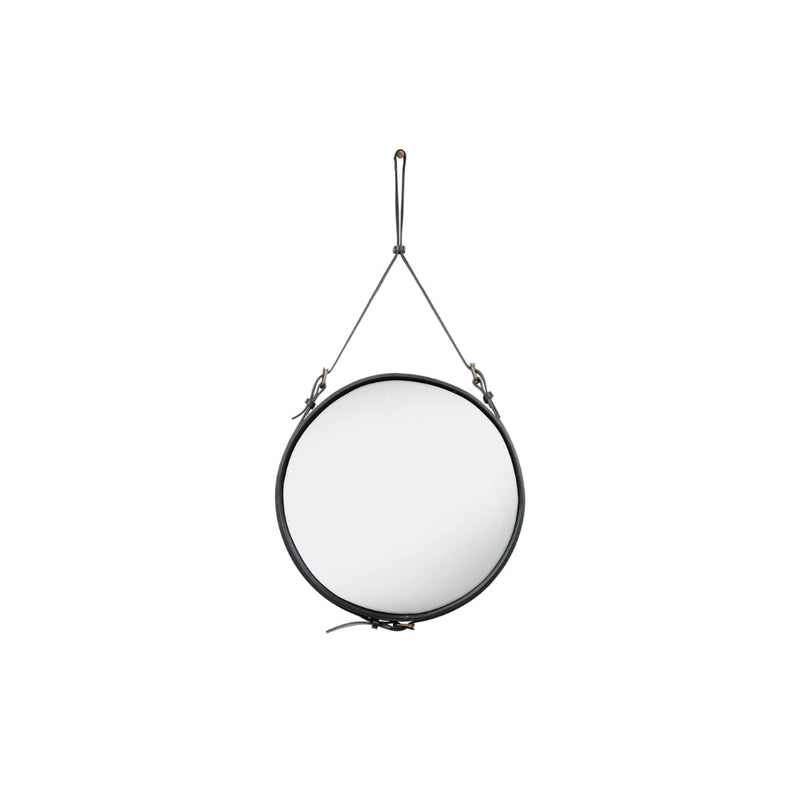 Adnet Wall Mirror Circular by Gubi - Additional Image - 6