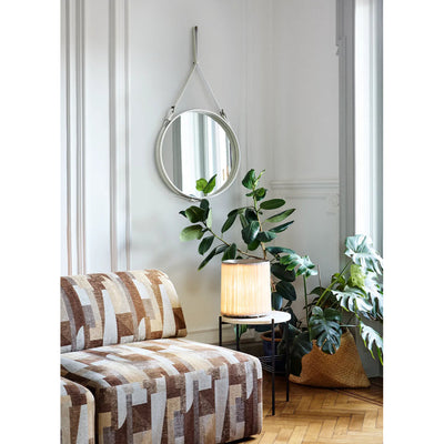 Adnet Wall Mirror Circular by Gubi - Additional Image - 8