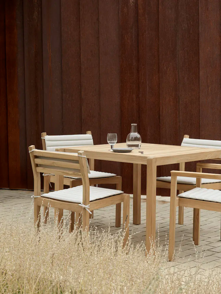 Quick Ship AH902 Square Outdoor Dining Table by Carl Hansen & Son