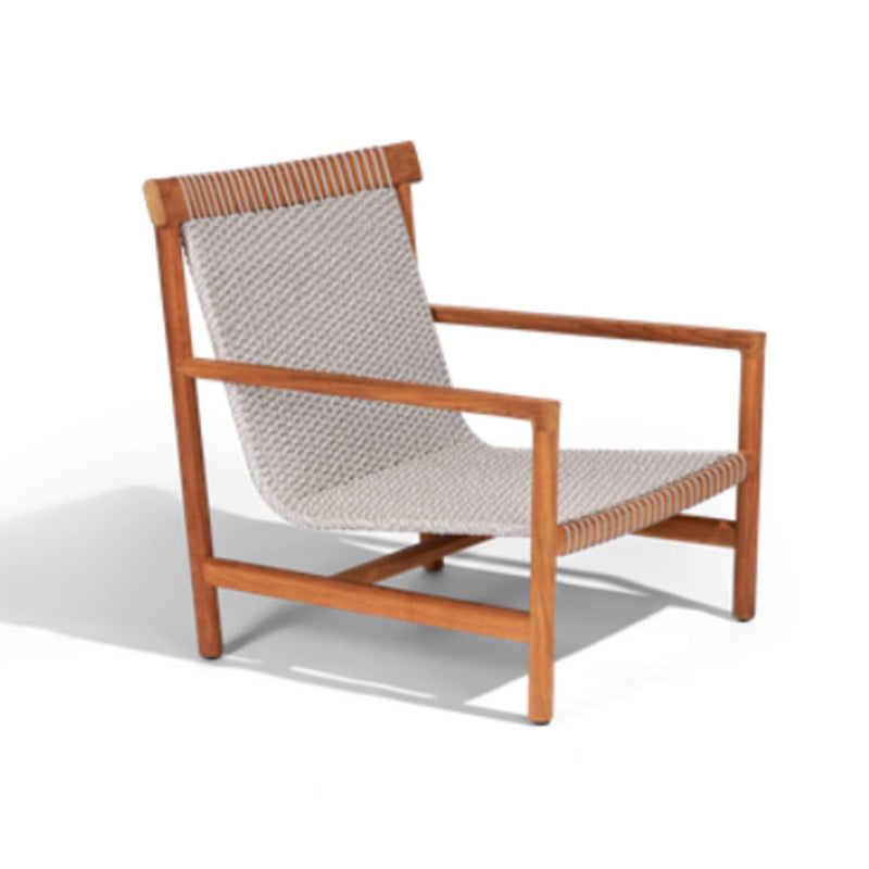 Amanu Lounge Chair Teak by Tribu 