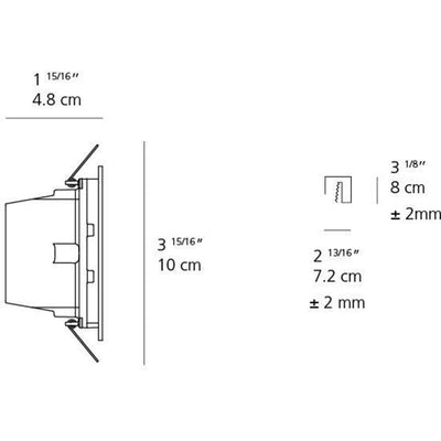 Aria Mini Outdoor Rec LED 6W 30K 90CRI 700MA Black by Artemide 1