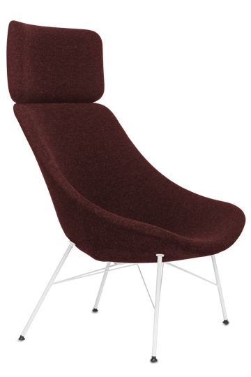 Auki S112P Lounge Chair with Headrest by Lapalma