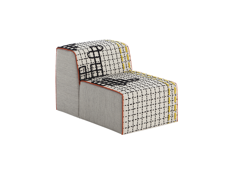 Bandas Spaces Single Sofa by GAN