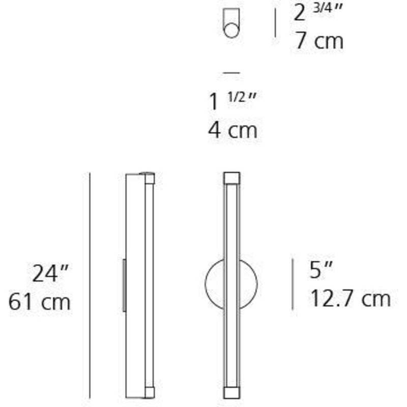 Basic Strip Wall Lamp by Artemide 5