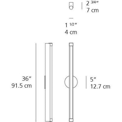 Basic Strip Wall Lamp by Artemide 6