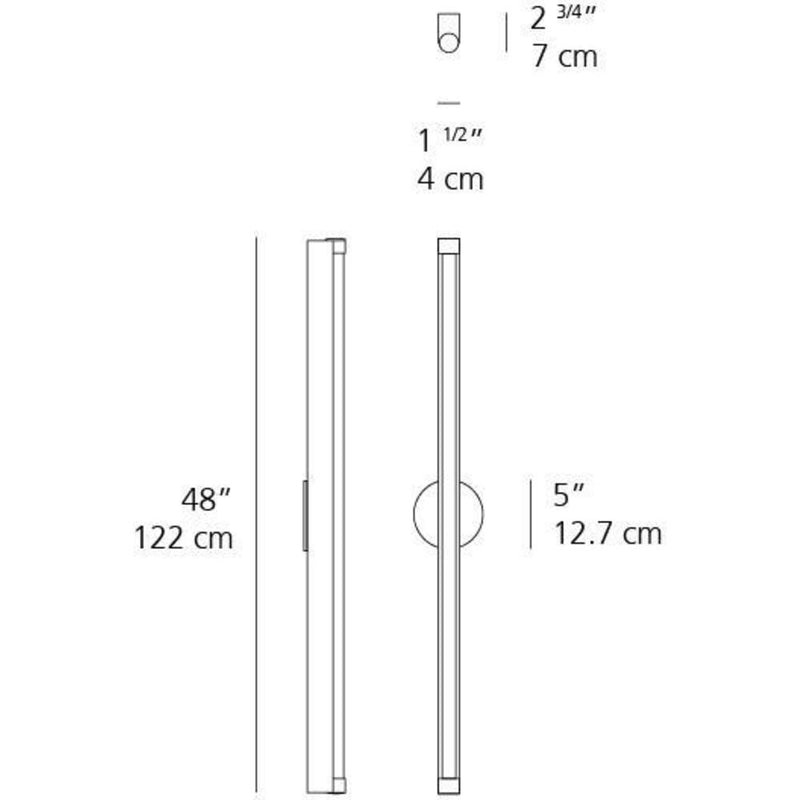 Basic Strip Wall Lamp by Artemide 7