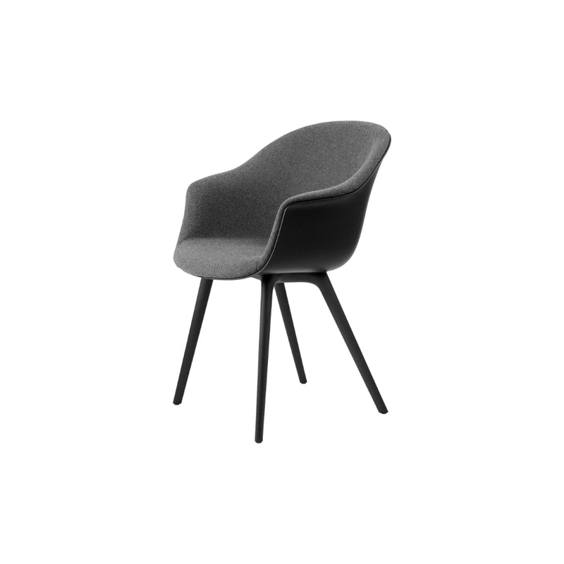 Bat Dining Chair Front Upholstered by Gubi