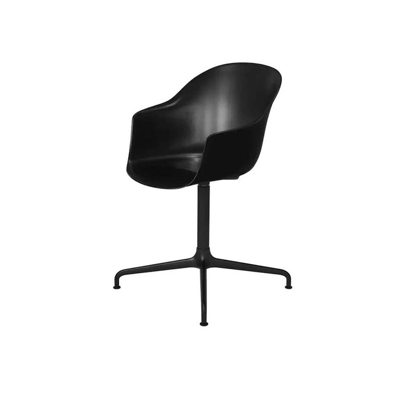 Bat Meeting Chair un-Upholstered, 4-star Base by Gubi